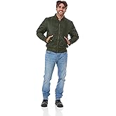 North 15 Bomber Jacket Men, Men's MA-1 Bomber Jacket Lightweight, Flight Jackets for Men Military, Pilot Jacket