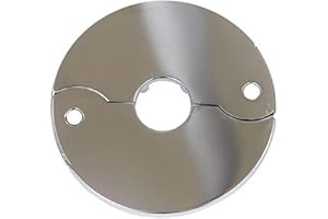LASCO 03-1551 Chrome Plated Floor and Ceiling Split Flange Fits 3/8-Inch Iron Pipe Or 1/2-Inch Inside Diameter Copper