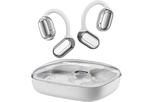 BUGANI Open Ear Headphones, Open Ear Earbuds with Immersive Stereo Sound, Clear Talk, Bluetooth 5.3 Wireless Headphones with 