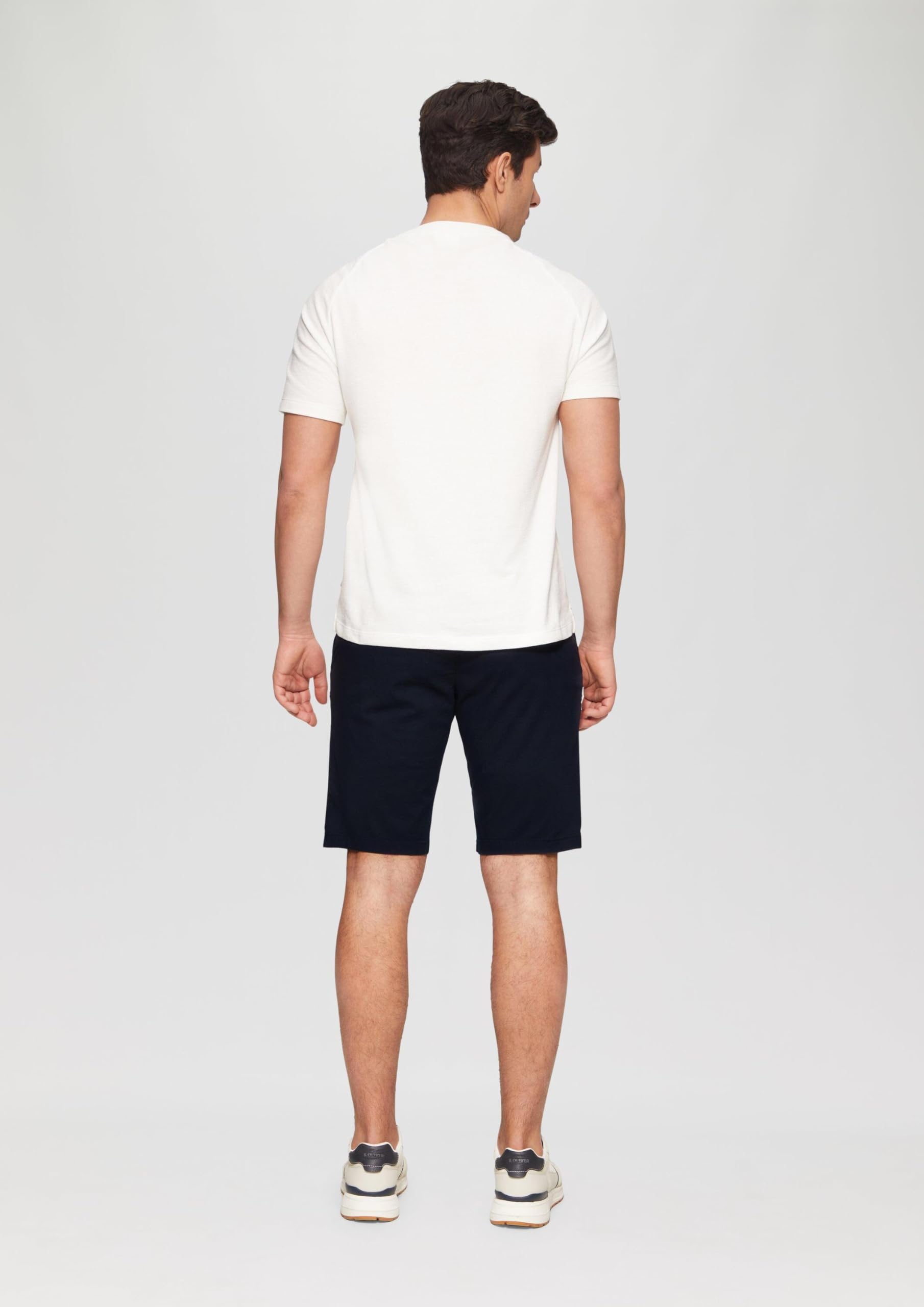 s.Oliver Herren Bermuda-Shorts – Regular Fit, Baumwollstretch, Straight Leg – Für Urlaub 8