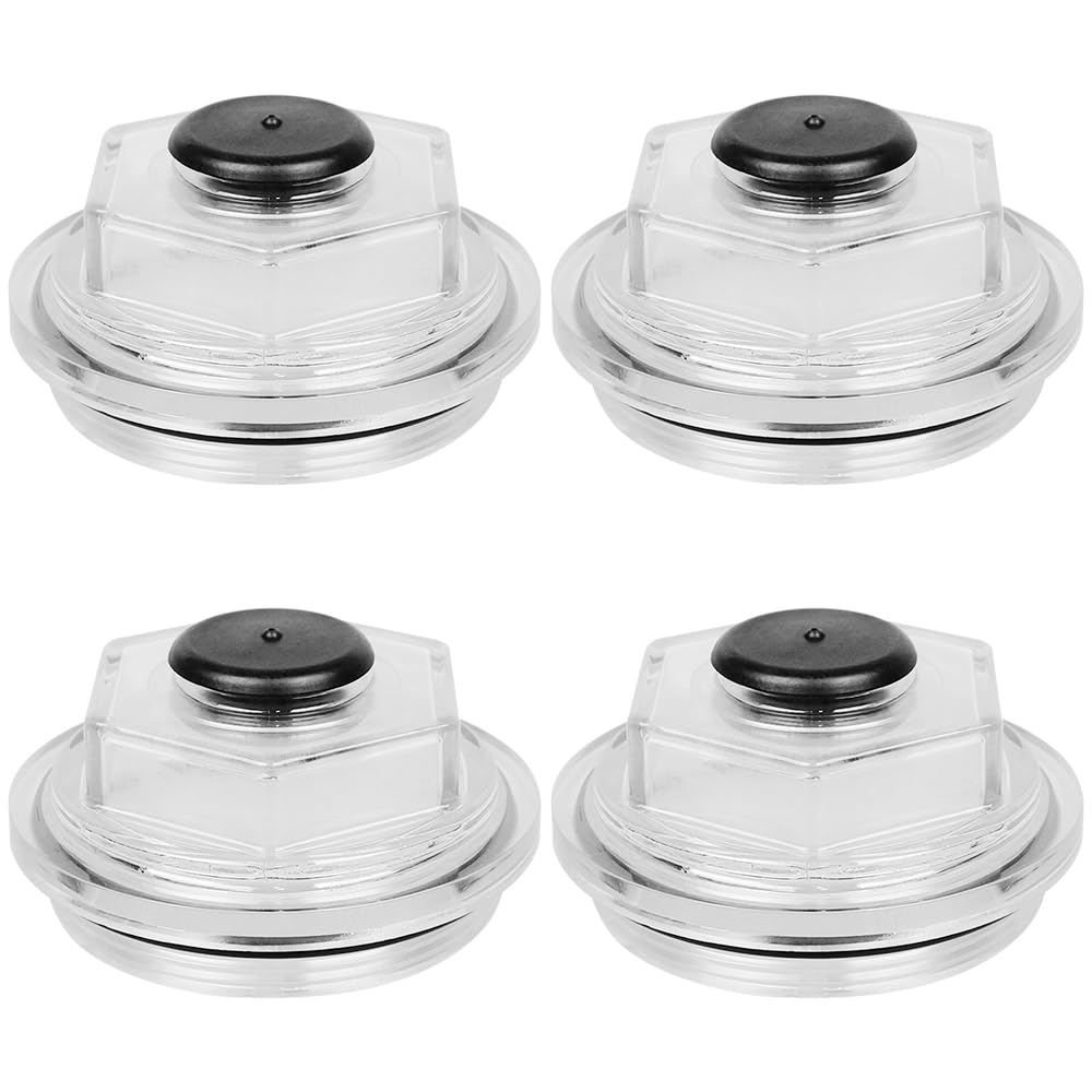 View 1 of 4PCS Oil Bath Dust Caps, K71-704-00,Fits For Dexter 9k-10K 8-415 430 General Duty Axles Built After July 2009, for Dexter 9K 10K 3.5" Threads Trailer Axle Plastic Cover 21-88 Oil Caps