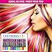 Philonext 12 Color Temporary Hair Chalk Gift Set for Kids Colorful Temporary Non-Toxic Portable Hair Coloring Chalk Pens Christmas Birthday Gifts Present for Girls (12 Color)