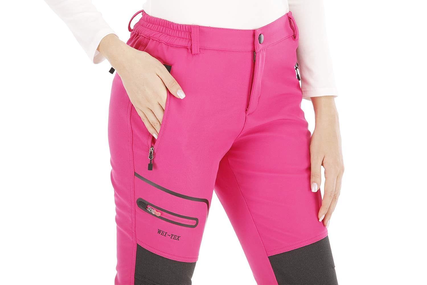 pink hiking pants