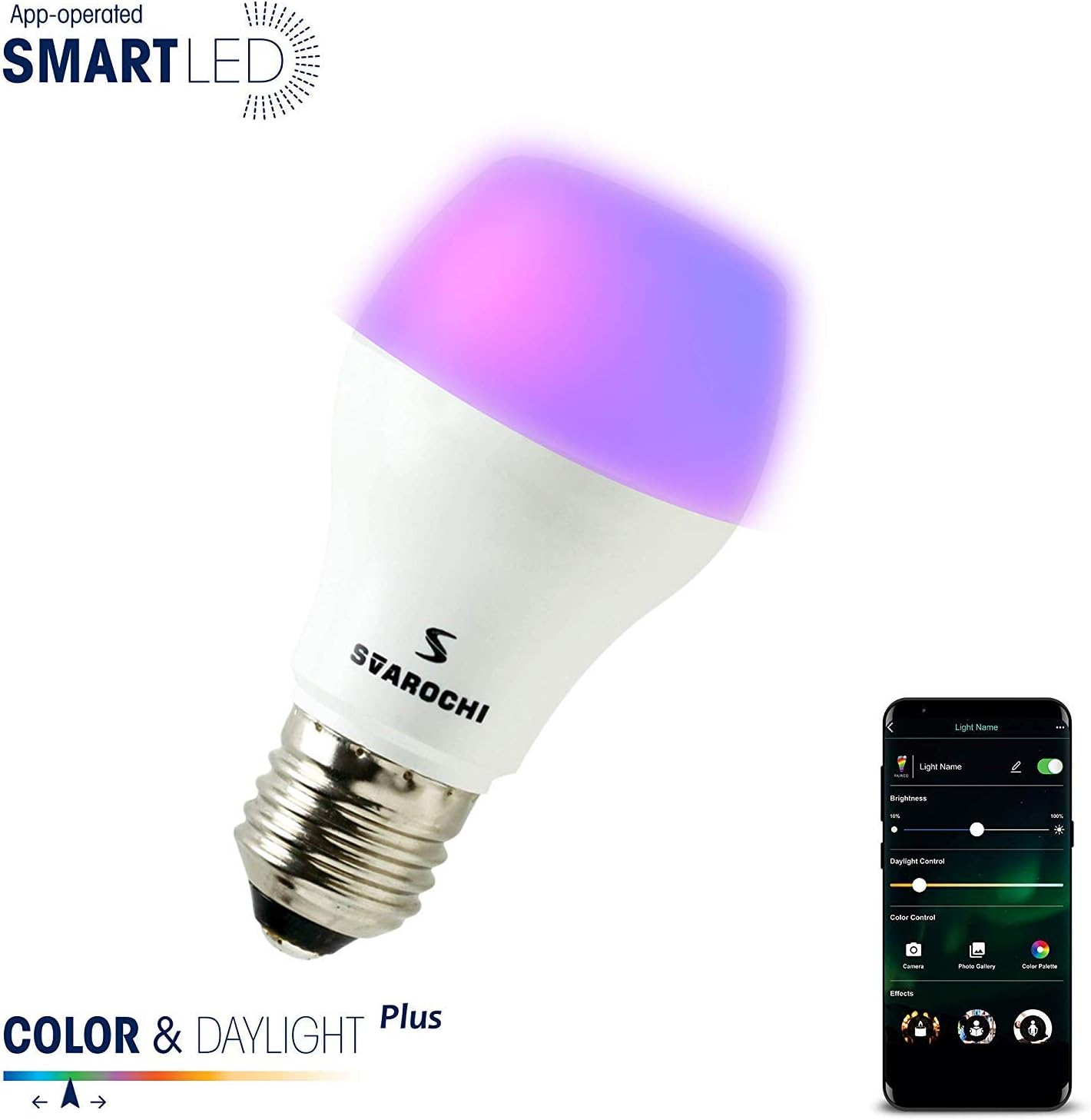 Svarochi 9-Watts B22 LED White Light, Pack of 9