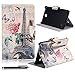 Samsung Galaxy Tab 4 7.0 Case, HAOCOO Stylish Art Print Slim PU Leather Flip Smart Stand Case with Card Slots for Samsung Galaxy Tab 4 7.0