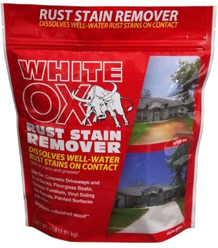 Amazon.com: White Ox 16 oz. Rust Remover