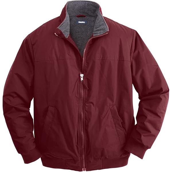 KingSize Men's Big & Tall Explorer Plush Fleece Full-Zip Jacket