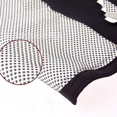 CACT CactusAngui 1 Pair Tourmaline Self Heating Knee Pads Magnetic Therapy Knee Support Belt Knee Massager Black
