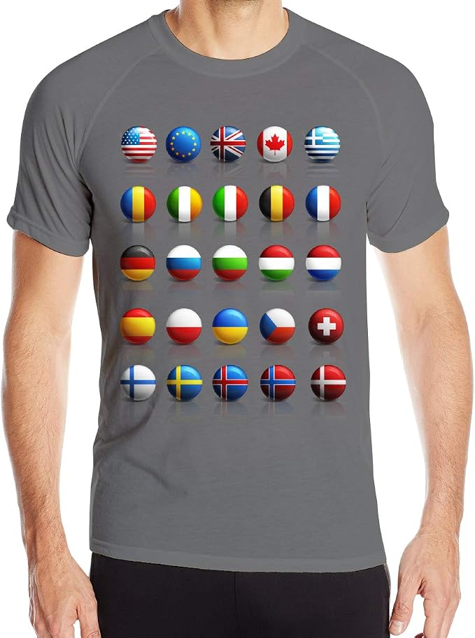 flags on shirt sleeves