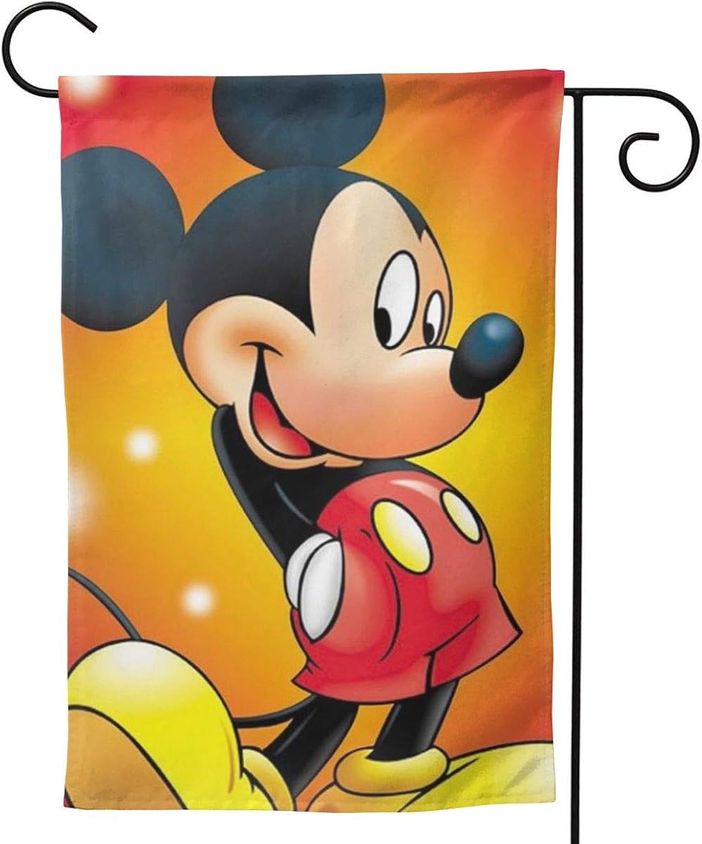 WSXEDC Mickey Mouse Home Garden Indoor/Outdoor Flags