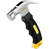 Mr. Pen- Claw Hammer, 8oz, Yellow, Magnetic, Small Claw Nail Hammer | for Women, Camping, Wood Working, House Repairs, Claw, Stubby, Tack