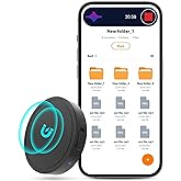 128G (1600 Hour) Magnetic Voice Activated Recorder - Nanezan Recording Device MP3 Records with 70 Hours Battery Time, USB-C Audio Recorder for Work, Lectures, Meetings, Interviews