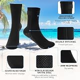 flintronic 3mm Neoprene Socks Velcro Anti-slip Thermal Water Socks Men Women view 5
