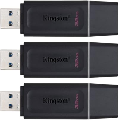 Kingston DataTraveler Exodia 32GB USB 3.2 Flash Drive DTX/32GB 3 Pack