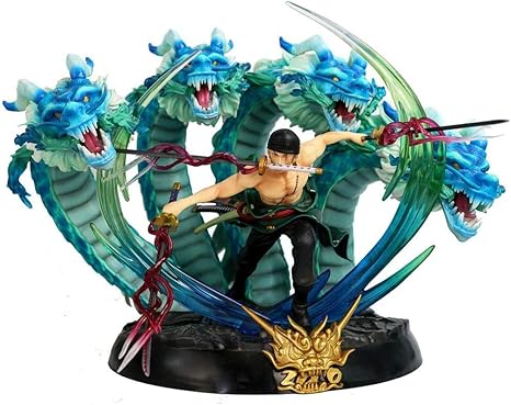 Amazon Co Jp ワンピース4頭ドラゴンロロノアゾロアニメキャラクタースタティューおもちゃ人形モデル プレミアムバージョンアニメゲーム キャラクターデスク飾り ホーム装飾アニメファンコレクションギフト ホーム キッチン