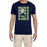 Navy Seattle Kenneth Walker III Text Pic T-Shirt