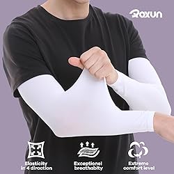 ROXUN 2 Pairs Arm Sleeves, Cooling UV Sun