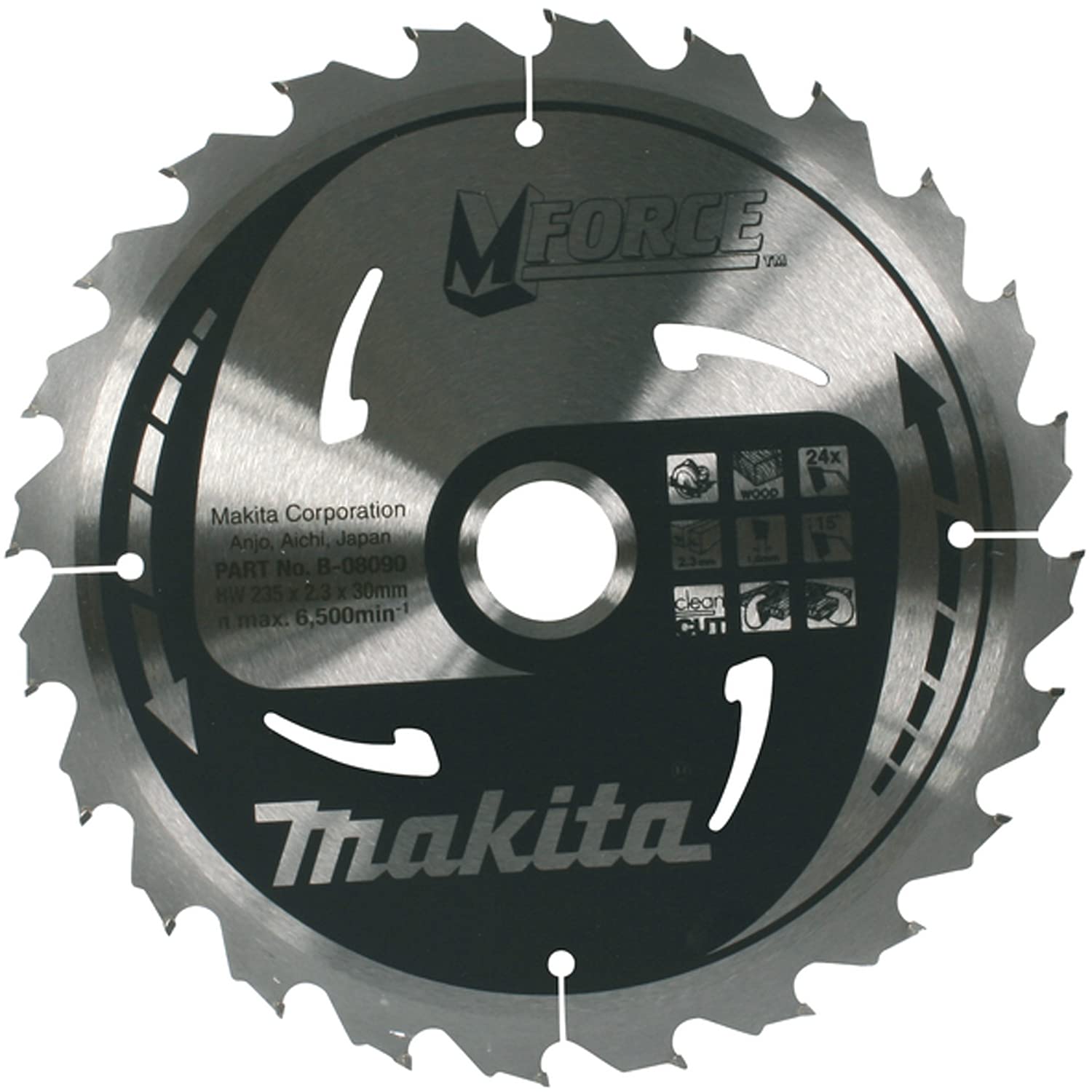 Makita B-31930 MForce Saw Blade 165x20x16T