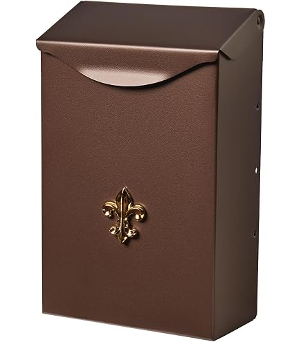 Gibraltar Mailboxes DVKPBZ00 Designer locking mailbox, Bronze w
