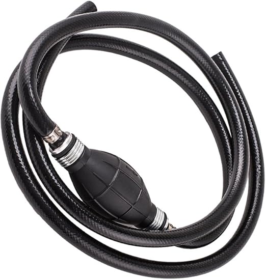 ZKer 6FT Nylon Braided 3/8" Marine Outboard Boat Fuel Hose