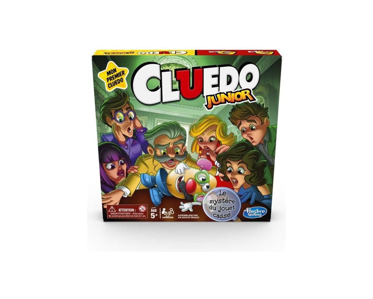 Hasbro Gaming Jeu Hasbro - Cluedo Junior : Le Mystère du jouet cassé