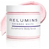 Relumins Premium Summer Body Scrub with Glutathione, Rosehip & Sea Salt – Hydrating Exfoliating Scrub for Smooth, Radiant, Beach-Ready Skin Self-Care Routine – Gentle Moisturizing Formula – 400ml