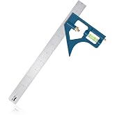 Mr. Pen- Combination Square Set, 12", Blue, Combo Square, Carpentry Tools | Carpenter Square, Woodworking Tools and Accessories, T Ruler
