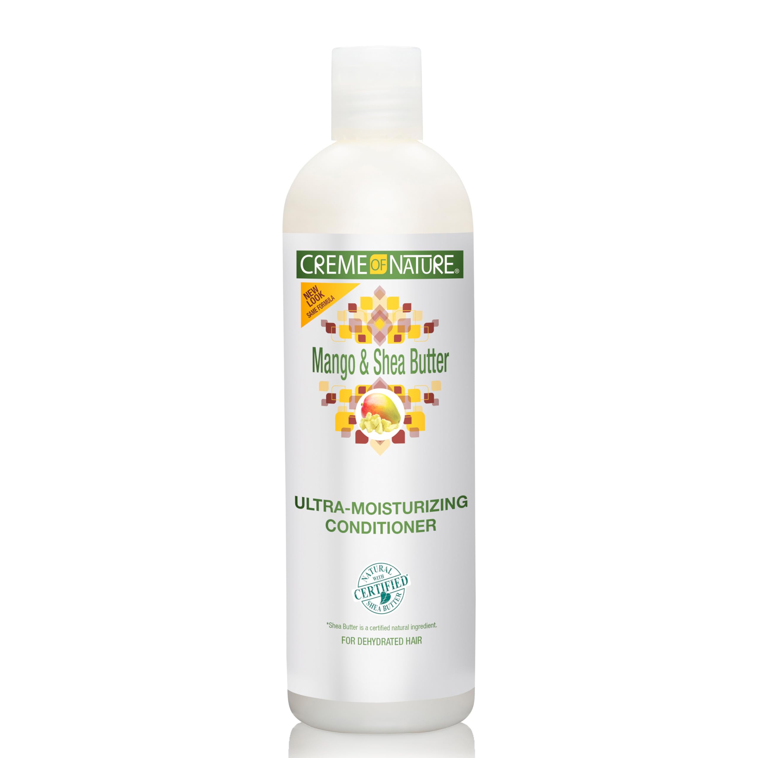 Creme of Nature Mango and Shea Butter Ultra Moisturizing Conditioner, 12 oz, White