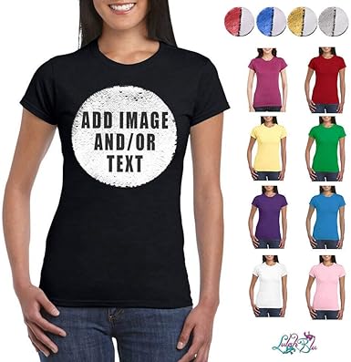 camisetas lentejuelas reversibles personalizadas