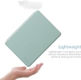 CoBak 6.8 Inch Kindle Paperwhite Case PU Leather Smart Cover Agave Green view 5
