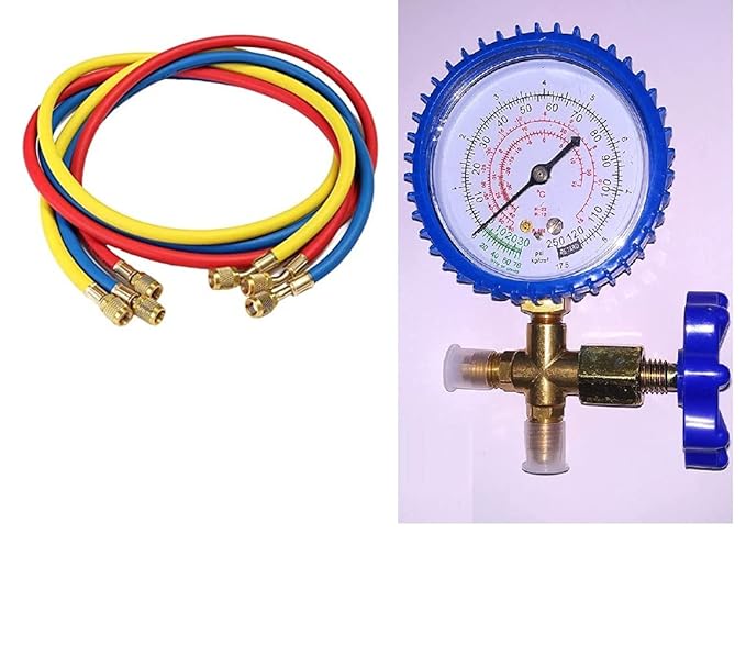 Refrigerant Gas Charging Line 3 in 1 /AC Gas Pipe 3 in 1 with Single