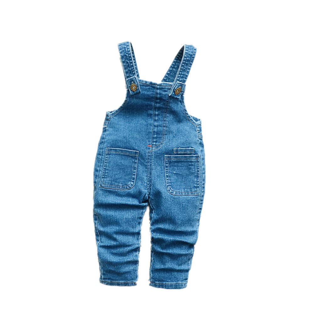 baby boy blue jean overalls
