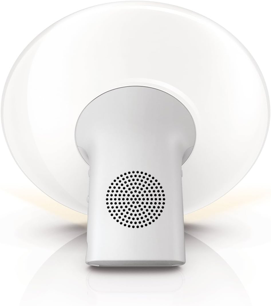 Philips SmartSleep HF3500/60 Wake-Up Light Therapy Alarm Clock with Sunrise Simulation, White: Health & Personal Care