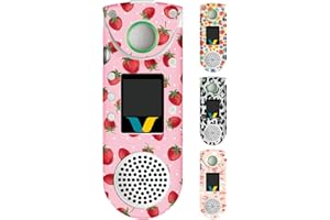 Plifal Skin Cover Compatible with Vocera B3000/B3000n - Pretty Leopard Floral Set of 4 Skin Cover Decals Compatible with Vocera B3000, Voice Badge Decoration Sticker for Nurse Nursing Medical