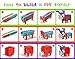 PACKGOUT Building Animals Toys, Building Blocks 12 Styles for Kid Prizes STEM Robot Kit Building Gift Electric Toys Pig Family