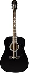 Fender Squier Dreadnought Acoustic Guitar - Black