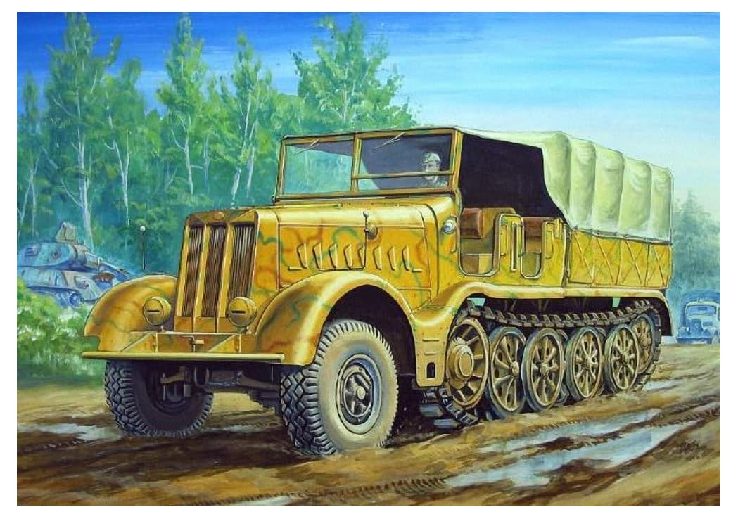 Trumpeter 1:72 - Sd.Kfz.918 ton Heavy Half Track 'Famo'