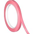 Kosiz Autoclave Tape 216 ft/L x 0.3 Inches/W Instruments Identification Tape Autoclavable 270 Fahrenheit (Pink)