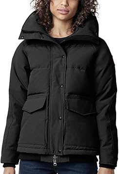 canada goose bomber jacket black