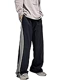 ZAFUL Men's Parachute Sweatpants Y2k Baggy Track