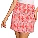 Zeagoo Women Bargello Elastic Waist Print Split Hem Everyday Mini A-Line Zoom Skort