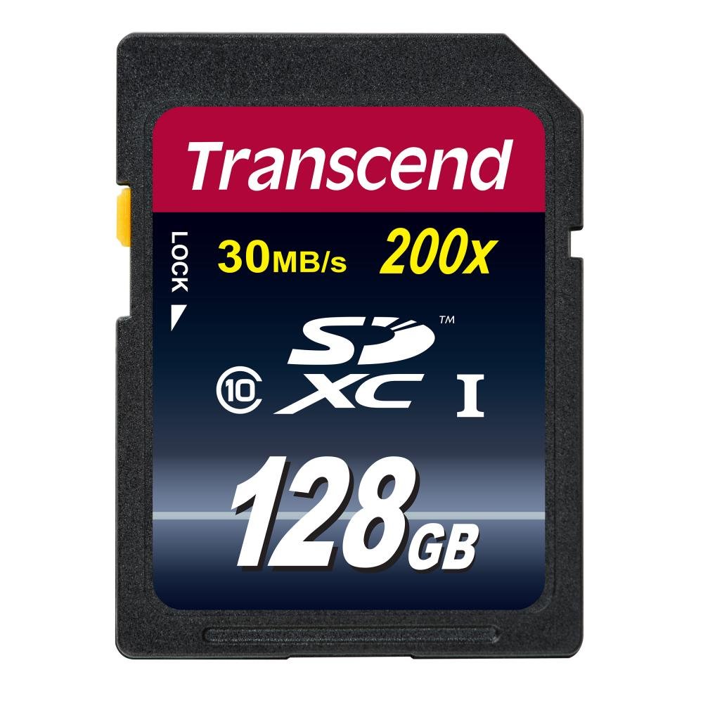 Transcend 128GB SDXC/SDHC Class 10 (Premium) Memory Card