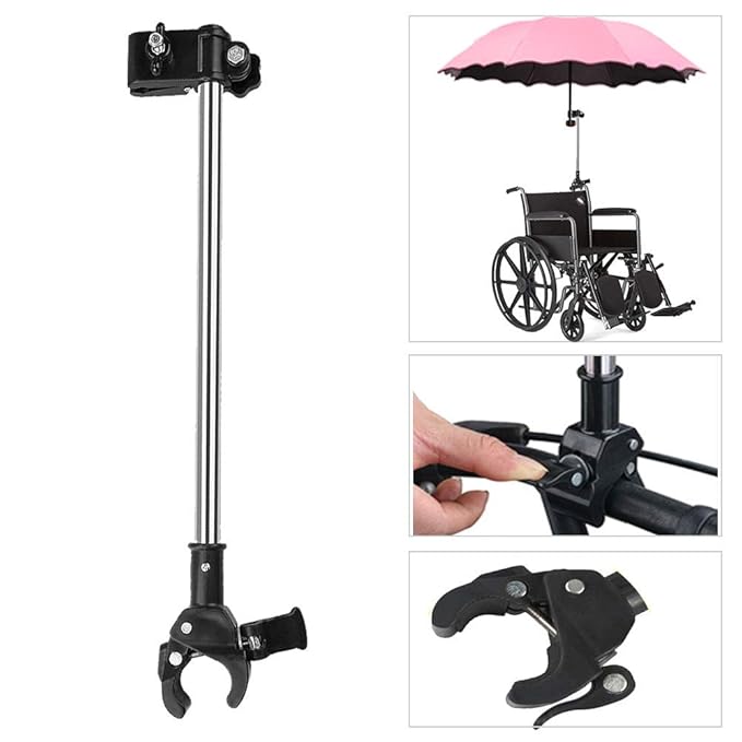 Umbrella Mount Holder, Adjustable Umbrella Mount Stand No Need Wrench