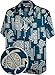 Pacific Legend Polynesian Honu Men's Hawaiian Shirt 3856Blue XL