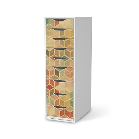 Mobeldekoration Ikea Alex 9 Drawers Design Retro Graphic 3d