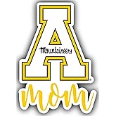 Appalachian State Proud Mom 4-Inch Die Cut Decal Officially Licensed Collegiate Product