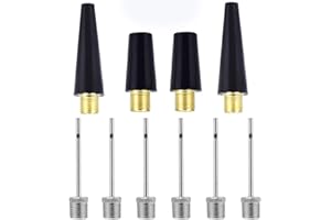 HDNNC Ball Pump Needle, Air Pump Needle, Inflation Needles Nozzle for Basketball Football Volleyball Swim Ring Balloon, All Other Sports Balls -10PACK