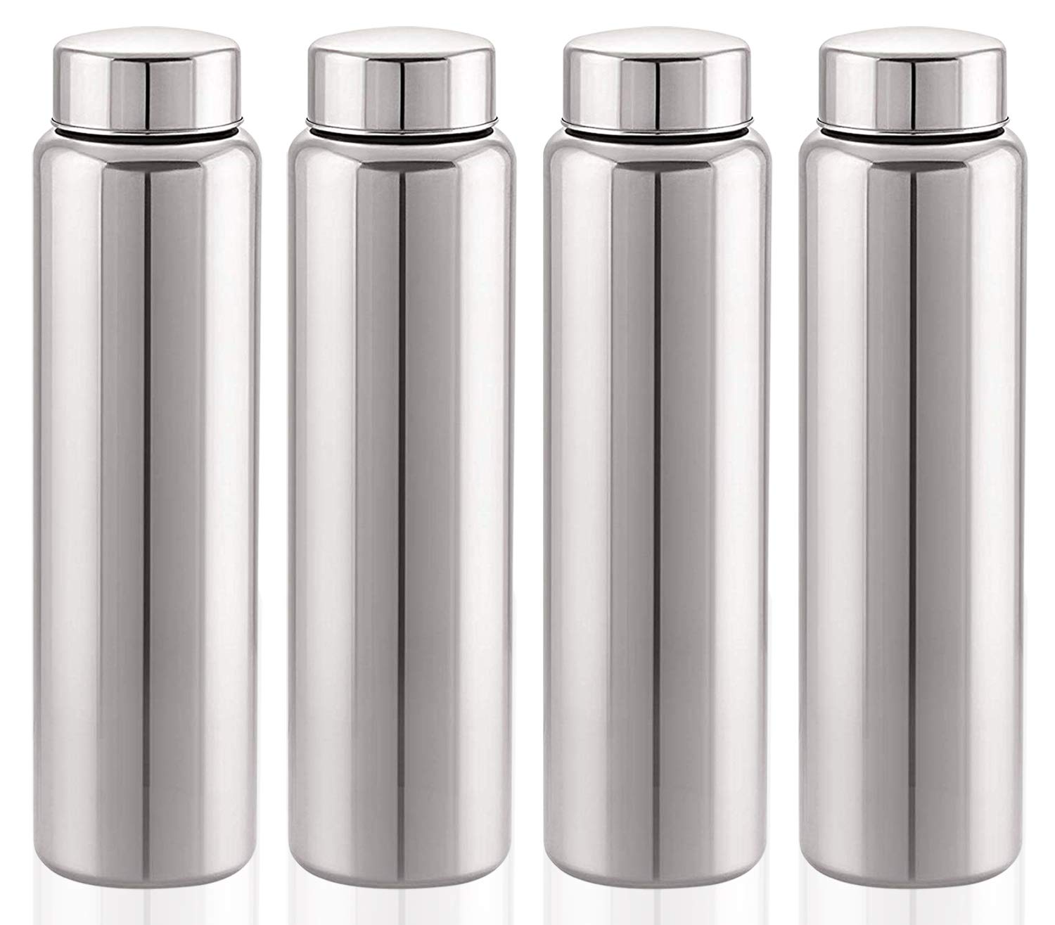 Buy Fun Homes Stainless Steel 4 Pieces Fridge Water Bottle/Refrigerator