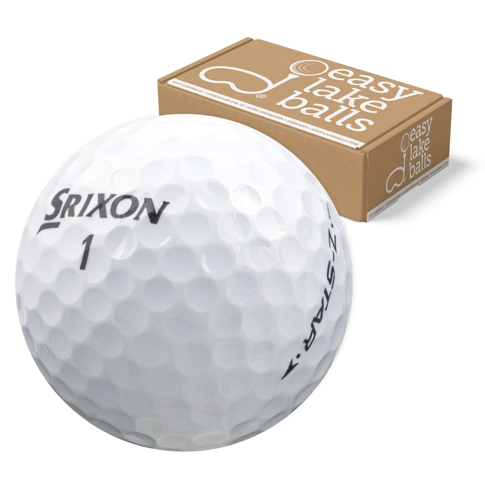 Srixon 50 Z-Star Lake Balls/Golf balls – AAA/AA Grade in net bag.