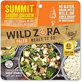WILD ZORA - Paleo Meals to Go for Backpacking and Camping (Summit Savory Chicken)